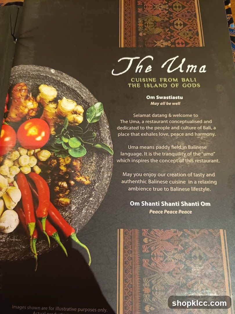 The Uma Restaurant Introduction
