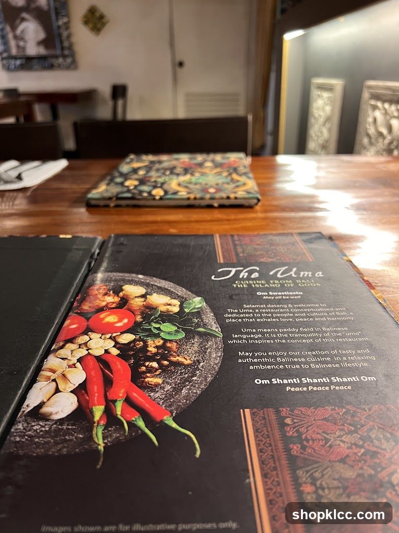 The Uma Cuisine From Bali