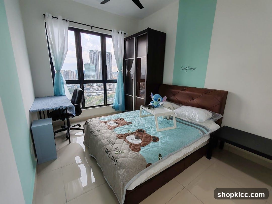 Bedroom with a view