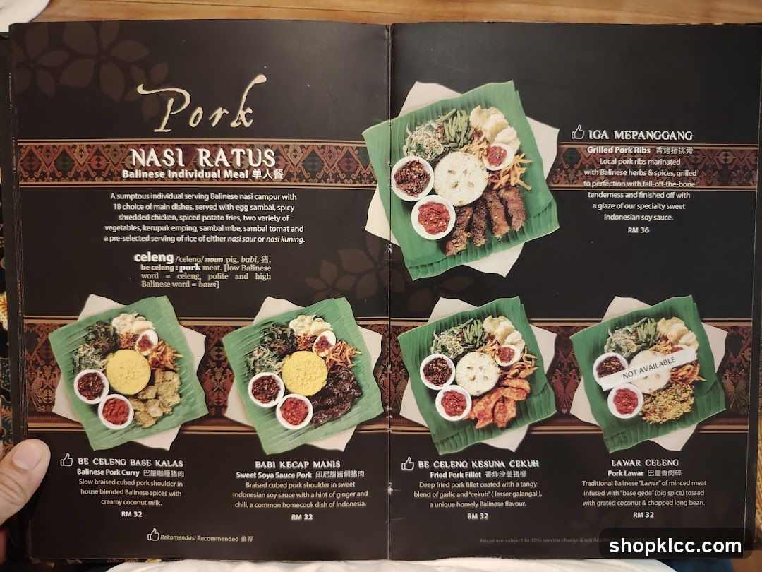 Pork Nasi Ratus