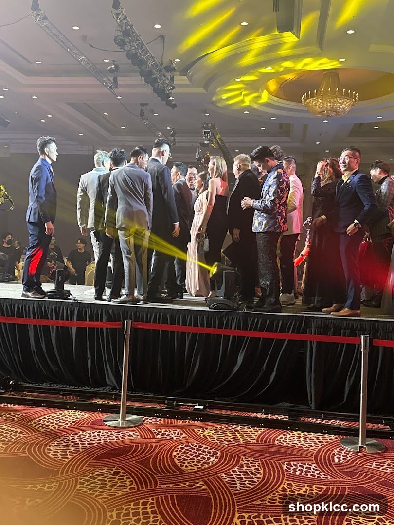 People on Stage at an Event