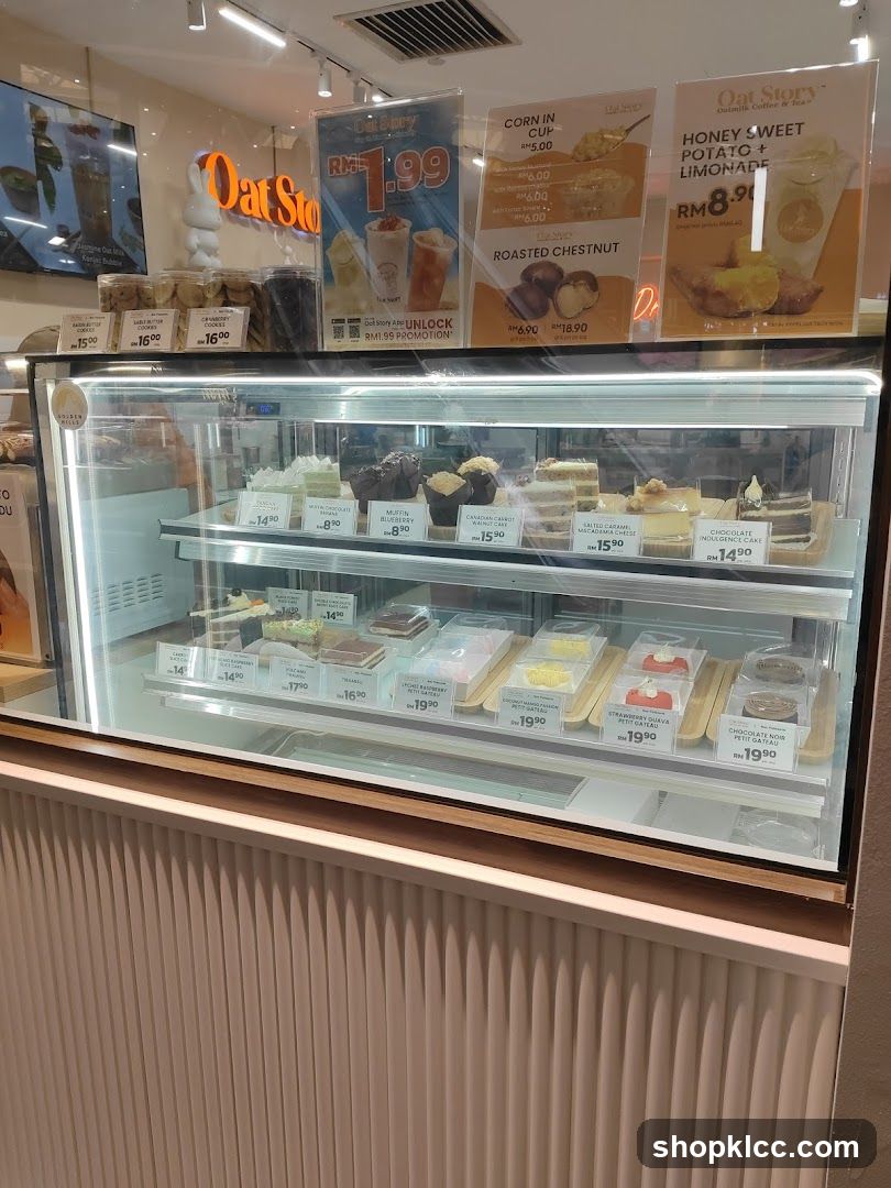 Oat Story Display Case