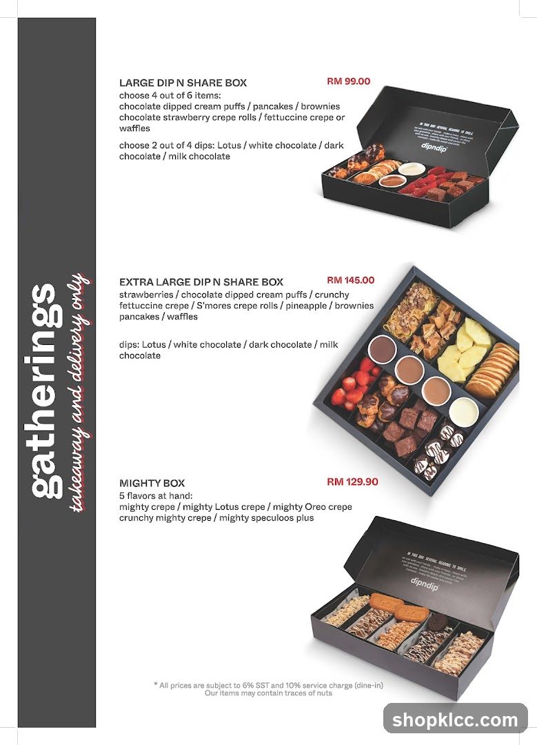 Gatherings Takeaway and Delivery Only