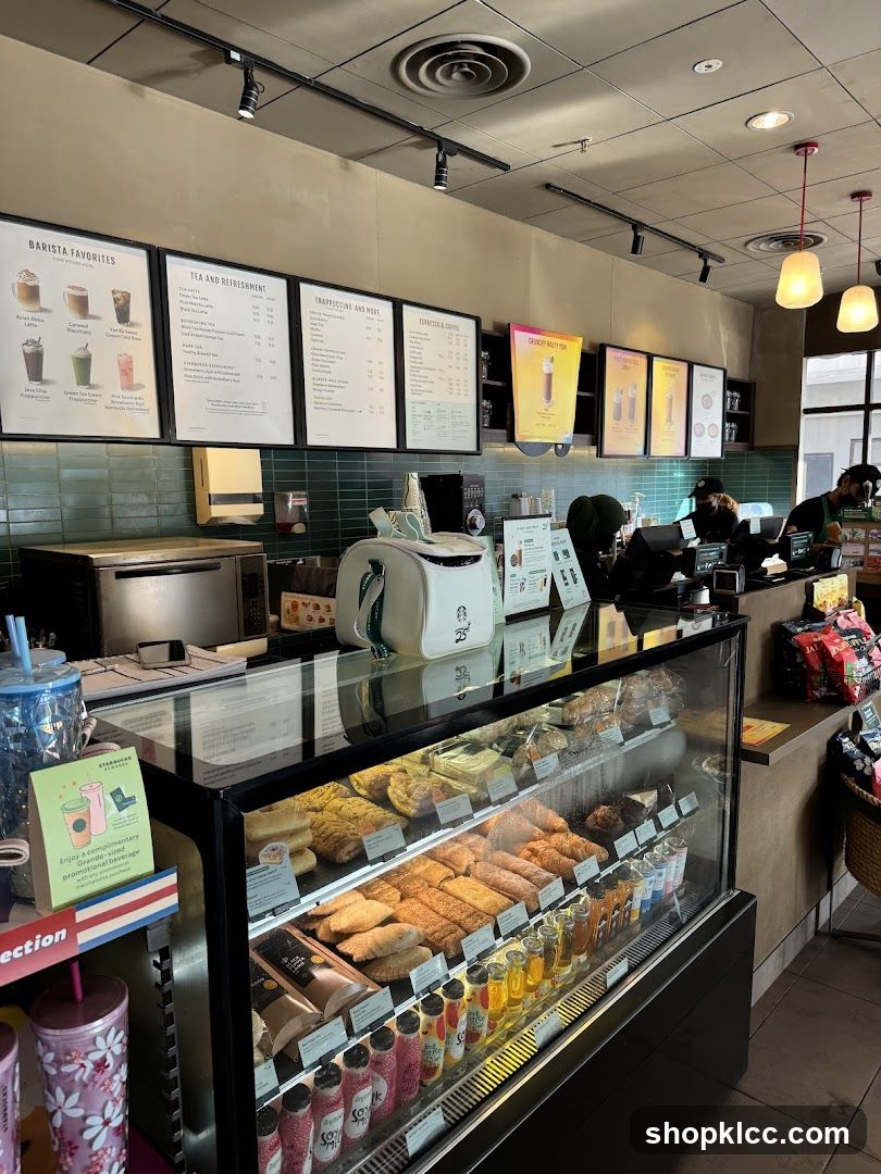 Starbucks Counter Display