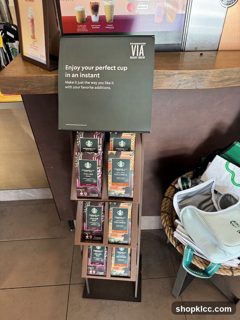 Starbucks VIA Ready Brew Display