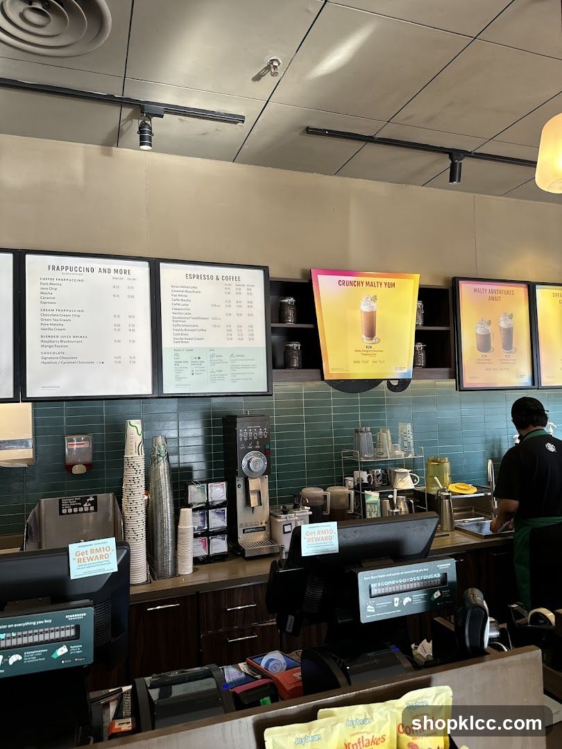 Starbucks Counter
