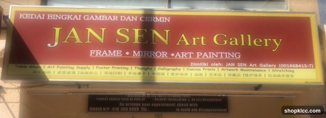 Jansen Frame and Mirror Glass Specialist