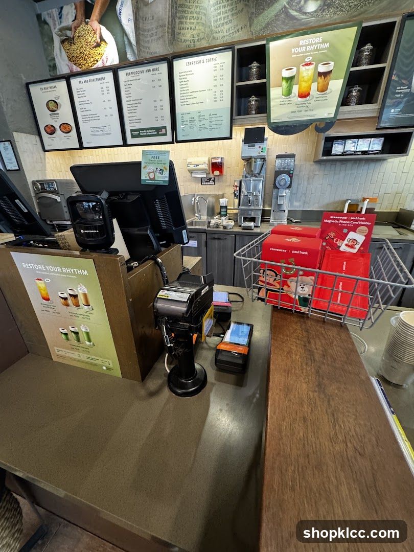 Coffee Shop Counter Interior