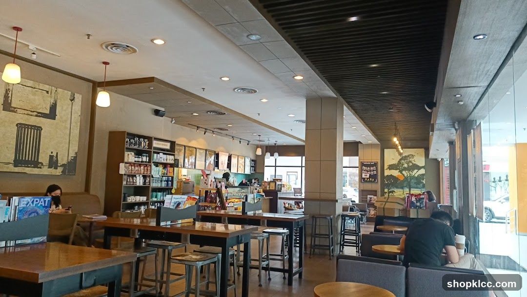 Interior of a coffee shop