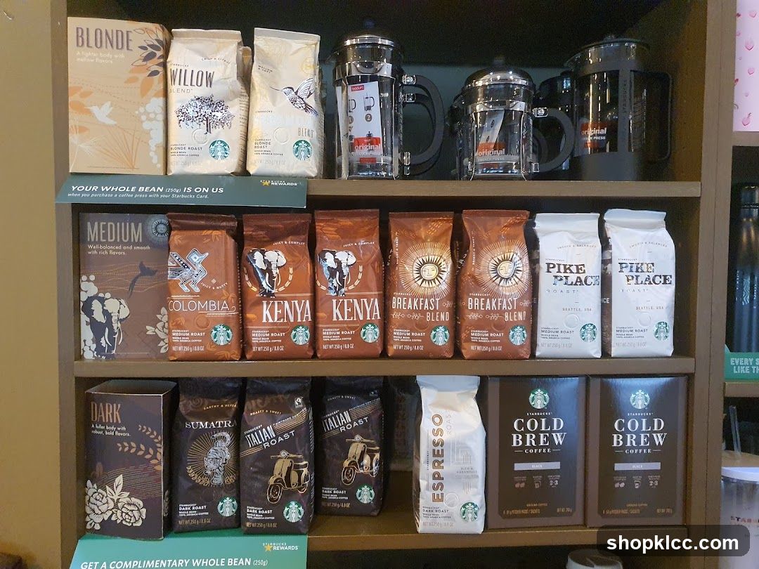 Starbucks Coffee Display