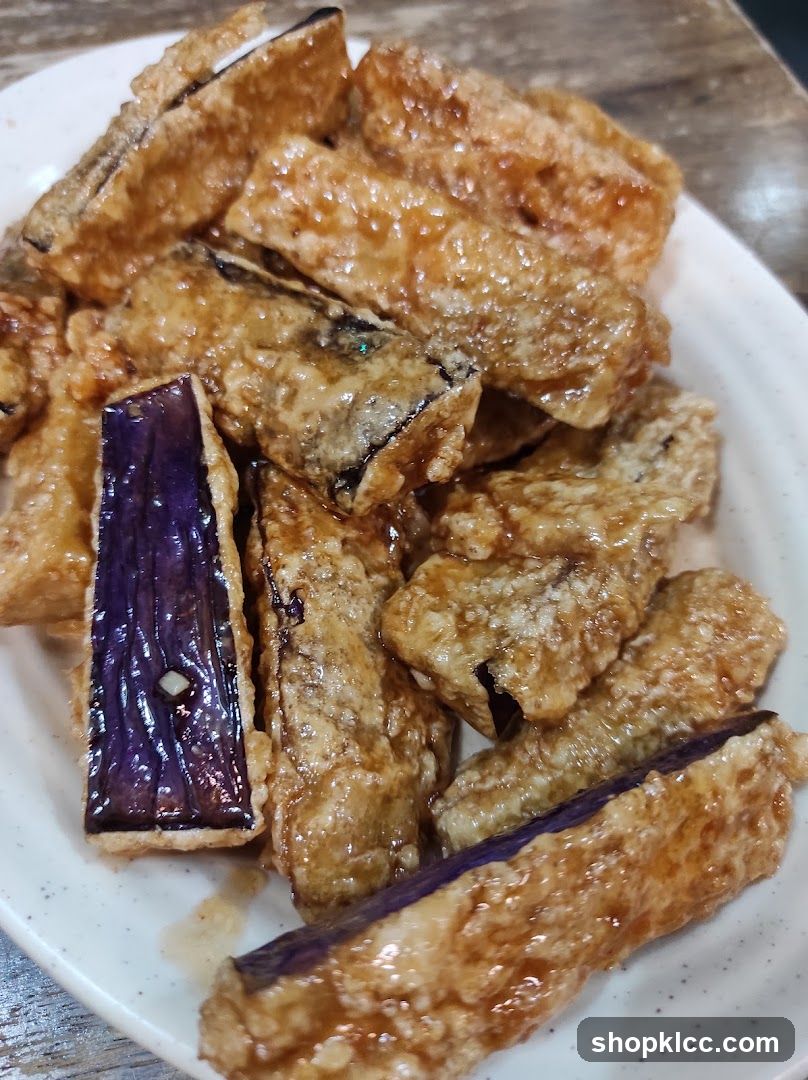 Fried Eggplant Dish