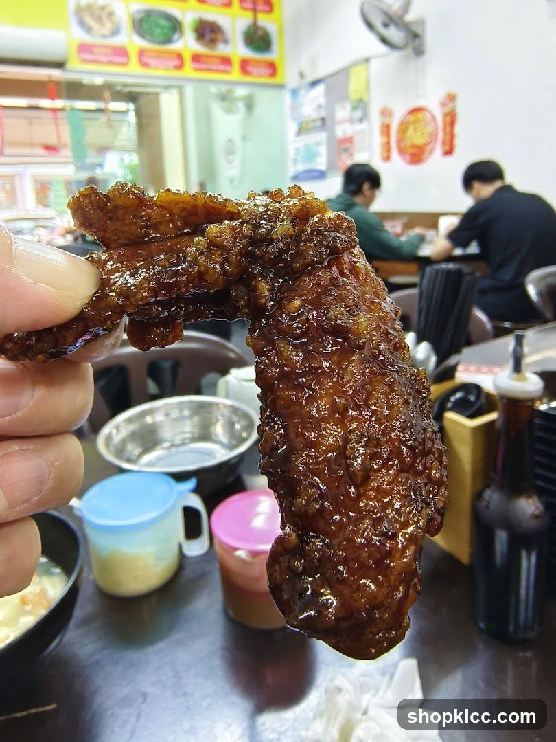 Saucy Fried Chicken Wing