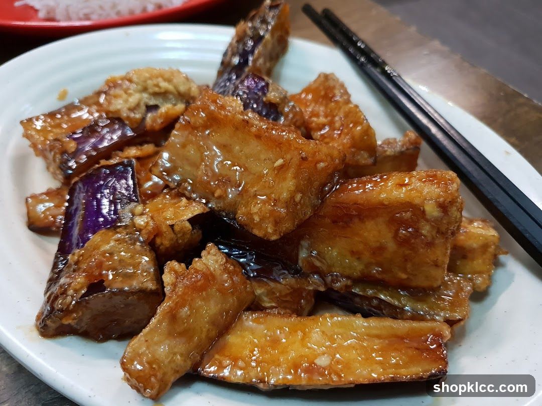 Braised Eggplant Dish