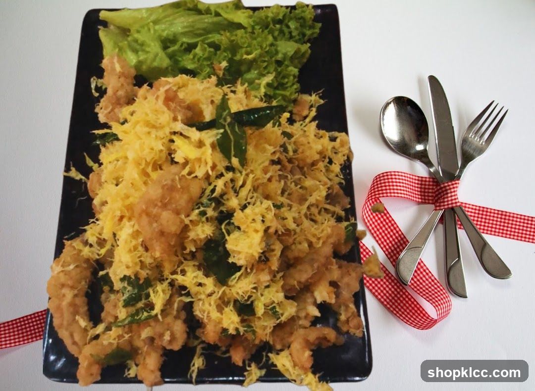 Fried Food with Lettuce