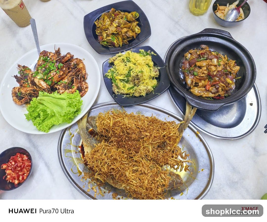 Seafood Feast Spread