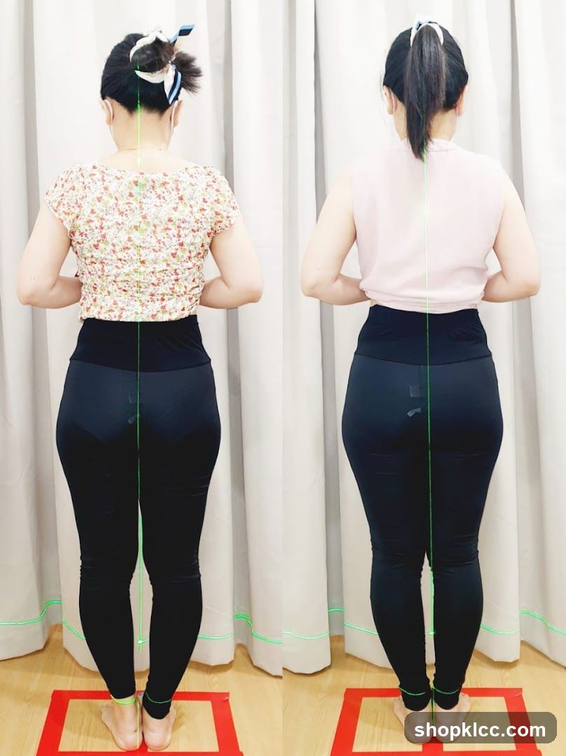 Posture Comparison Photo