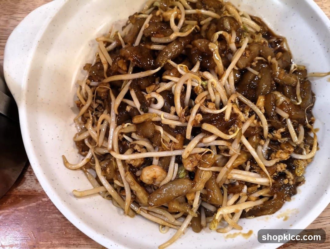 Stir-fried Rice Noodles with Bean Sprouts