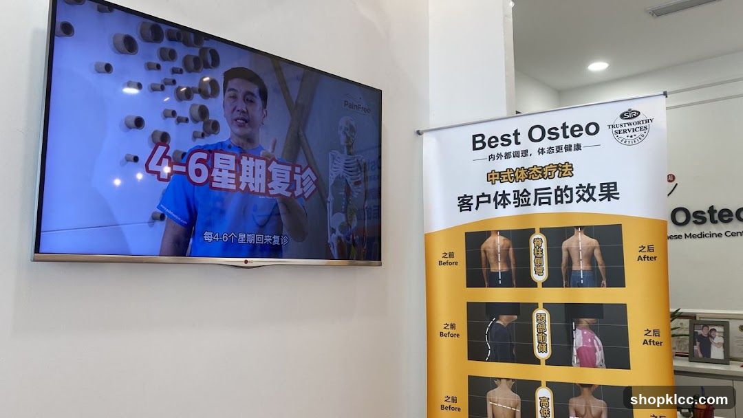 Best Osteo Clinic Interior Display