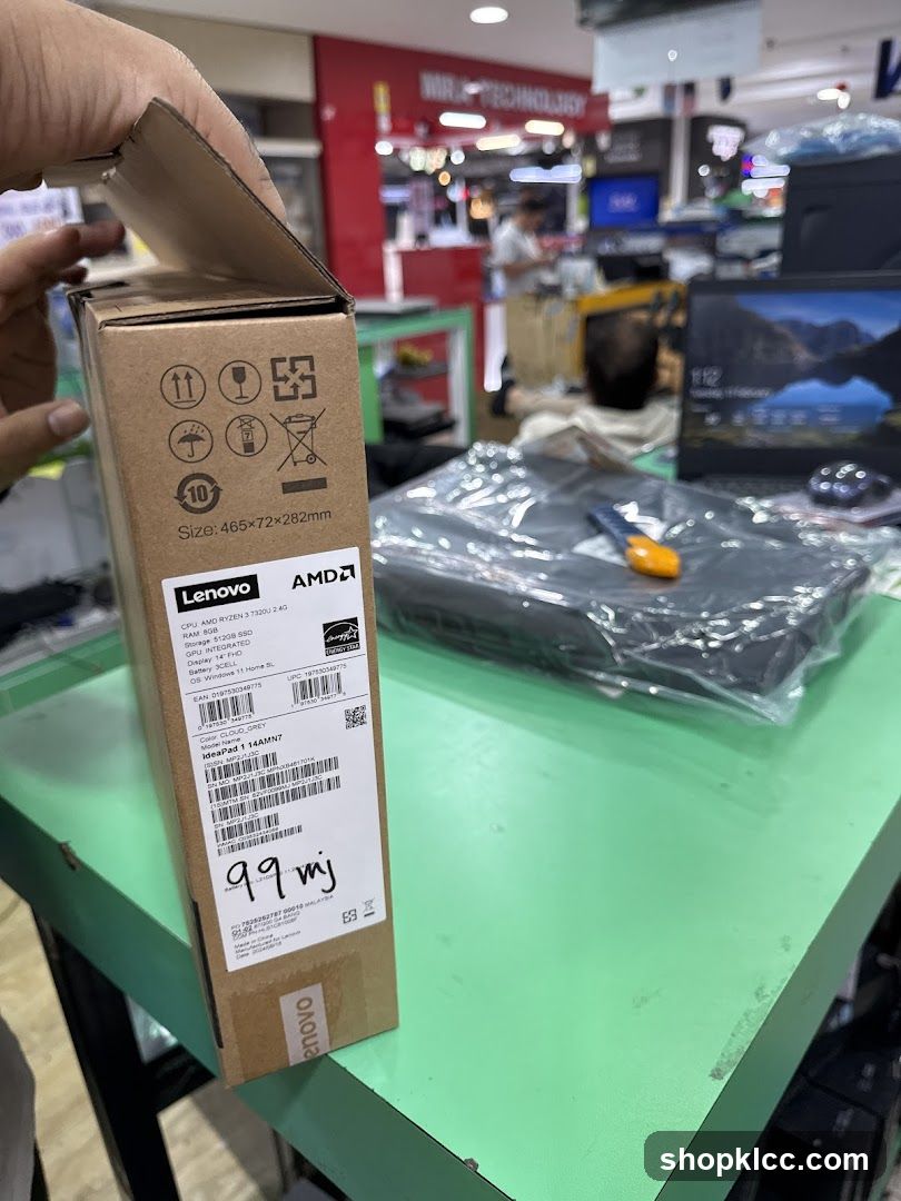 Lenovo Laptop Box