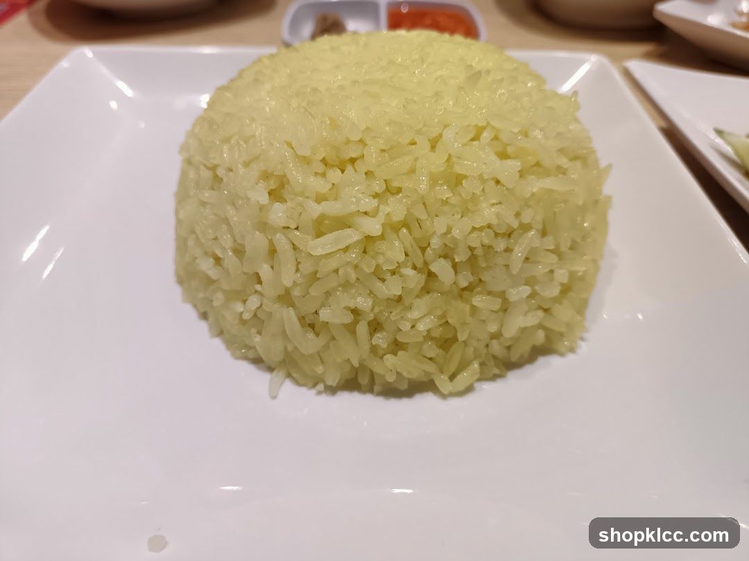 Hainanese Chicken Rice