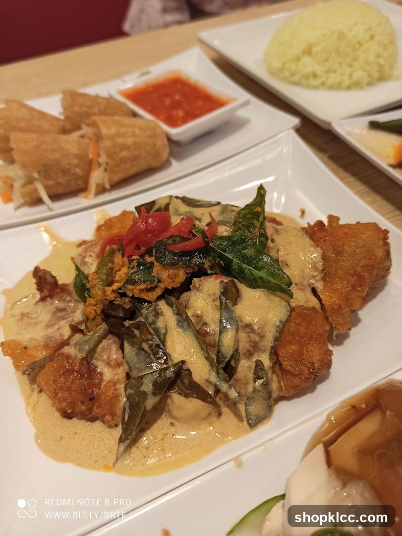 Curry Dish with Sides