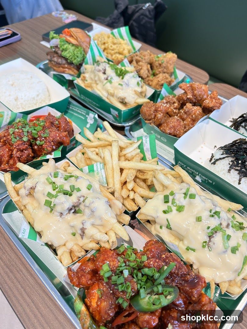 Assortment of Fried Chicken and Sides