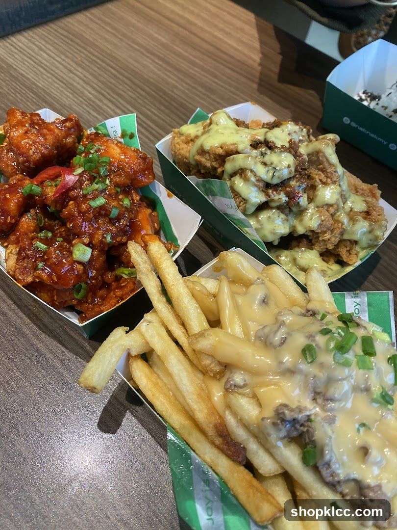 Fried Chicken and Fries
