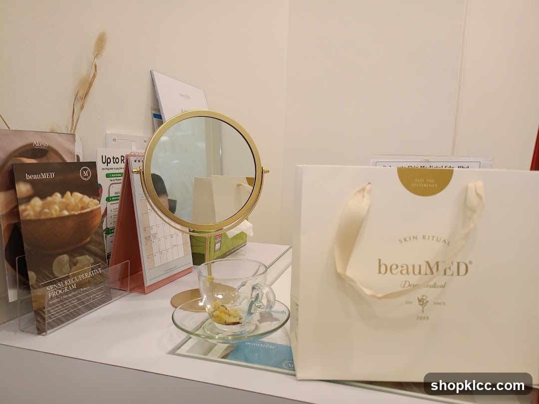 BeauMED Skin Ritual Display