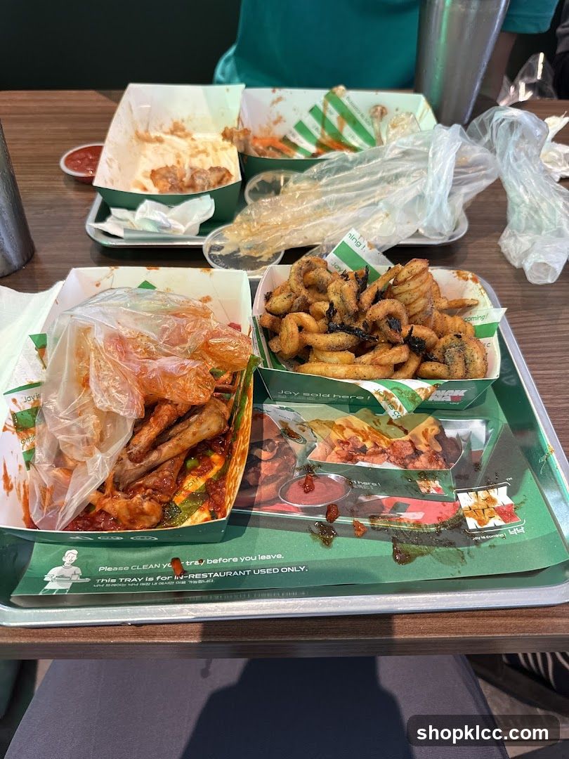 Food on a Tray
