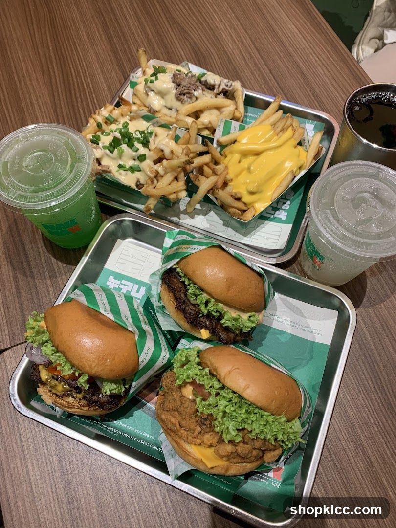 Burgers and Fries