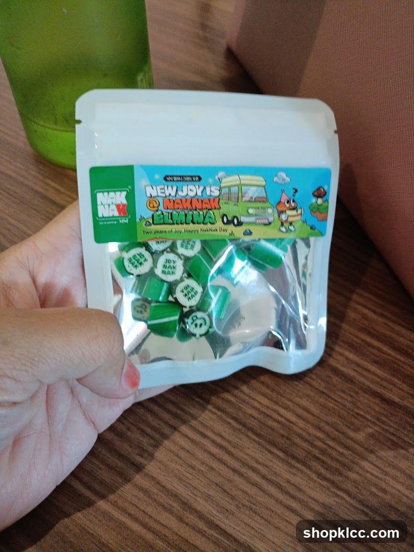 Bag of Nak Nak candies