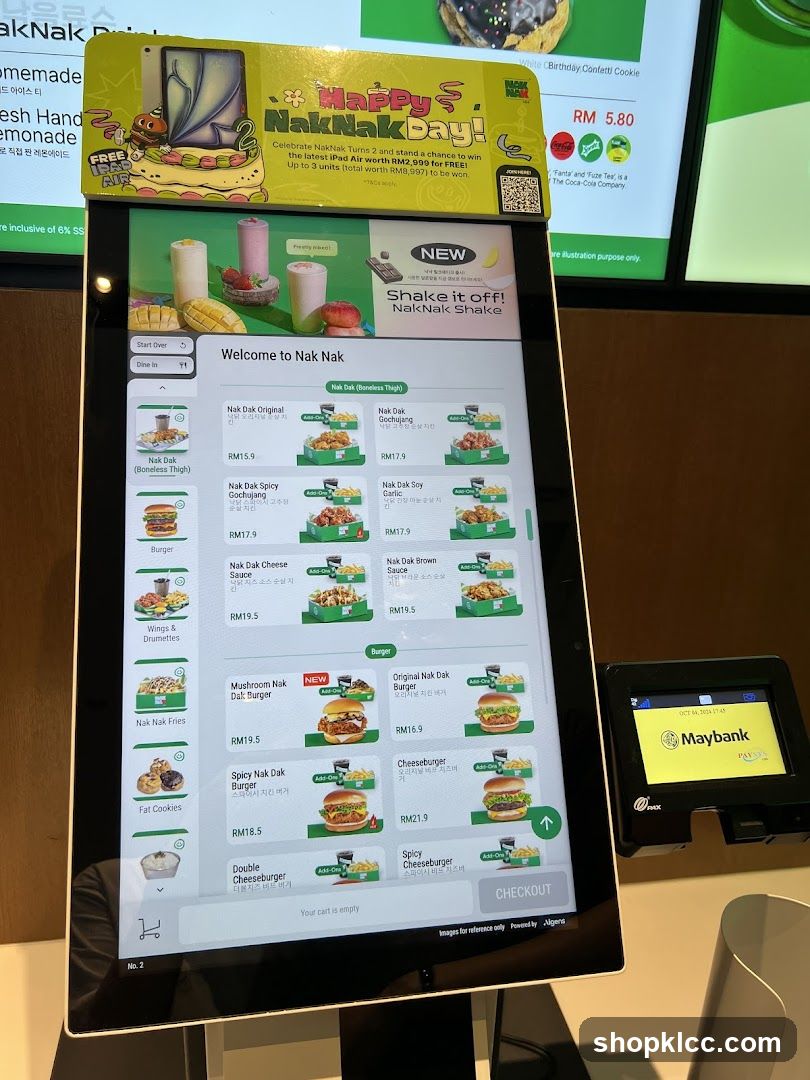 Nak Nak Menu