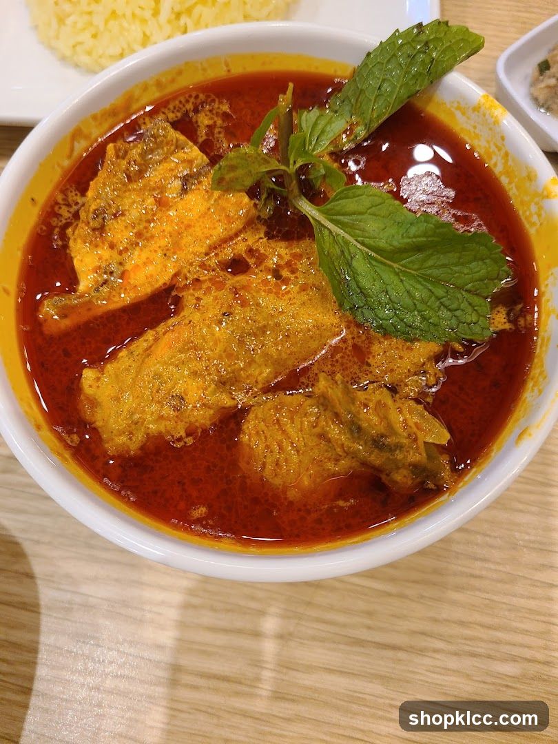 Fish Curry with Rice