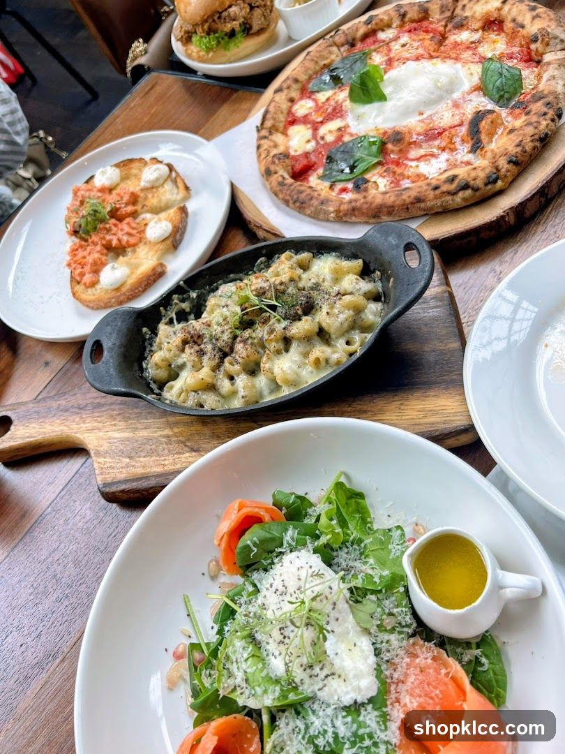 Assortment of Italian Dishes