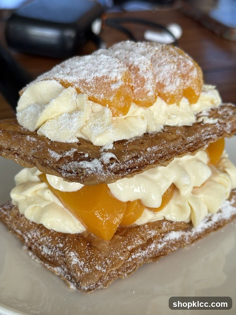 Dessert with Cream and Fruit