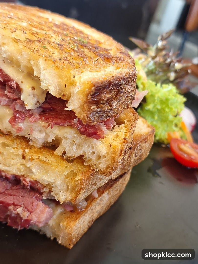 Sandwich with Meat and Cheese