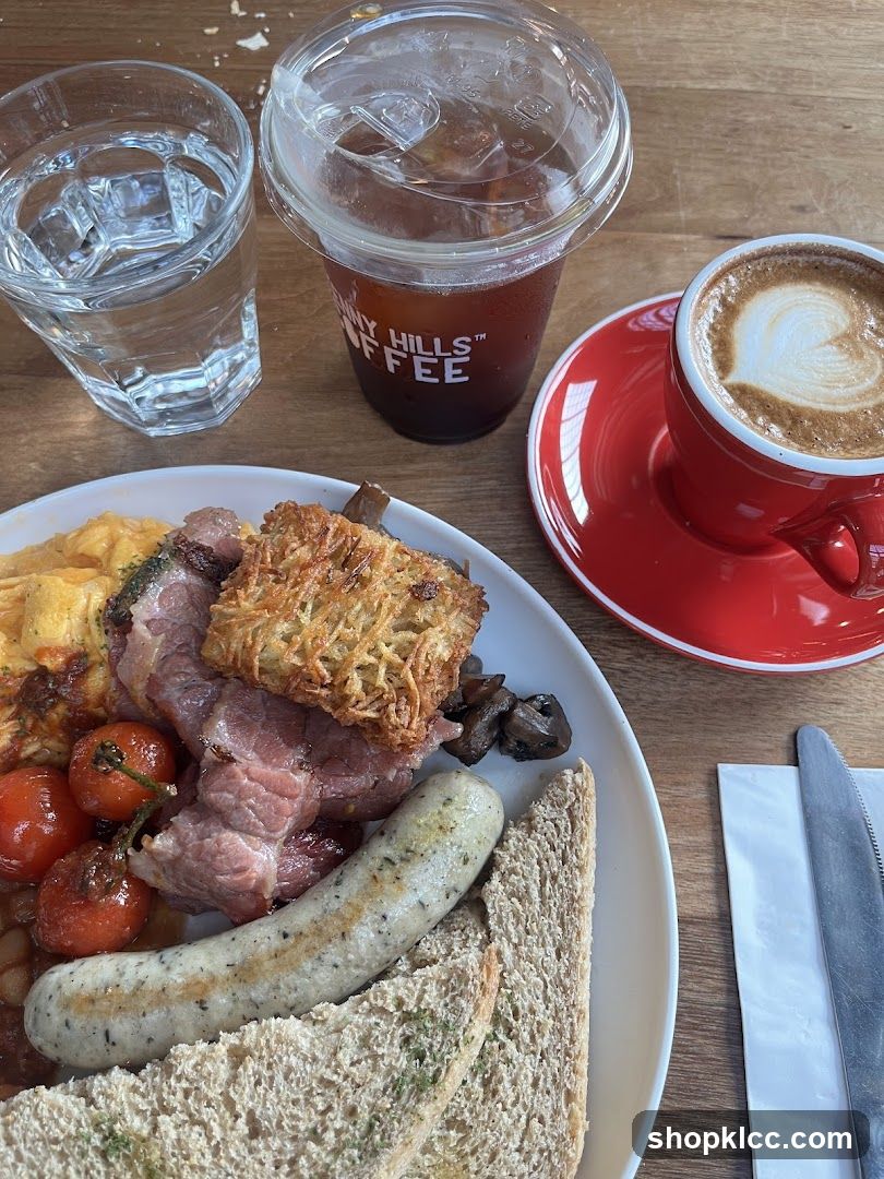 Full English Breakfast with Coffee