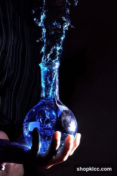 Blue Liquid Splash