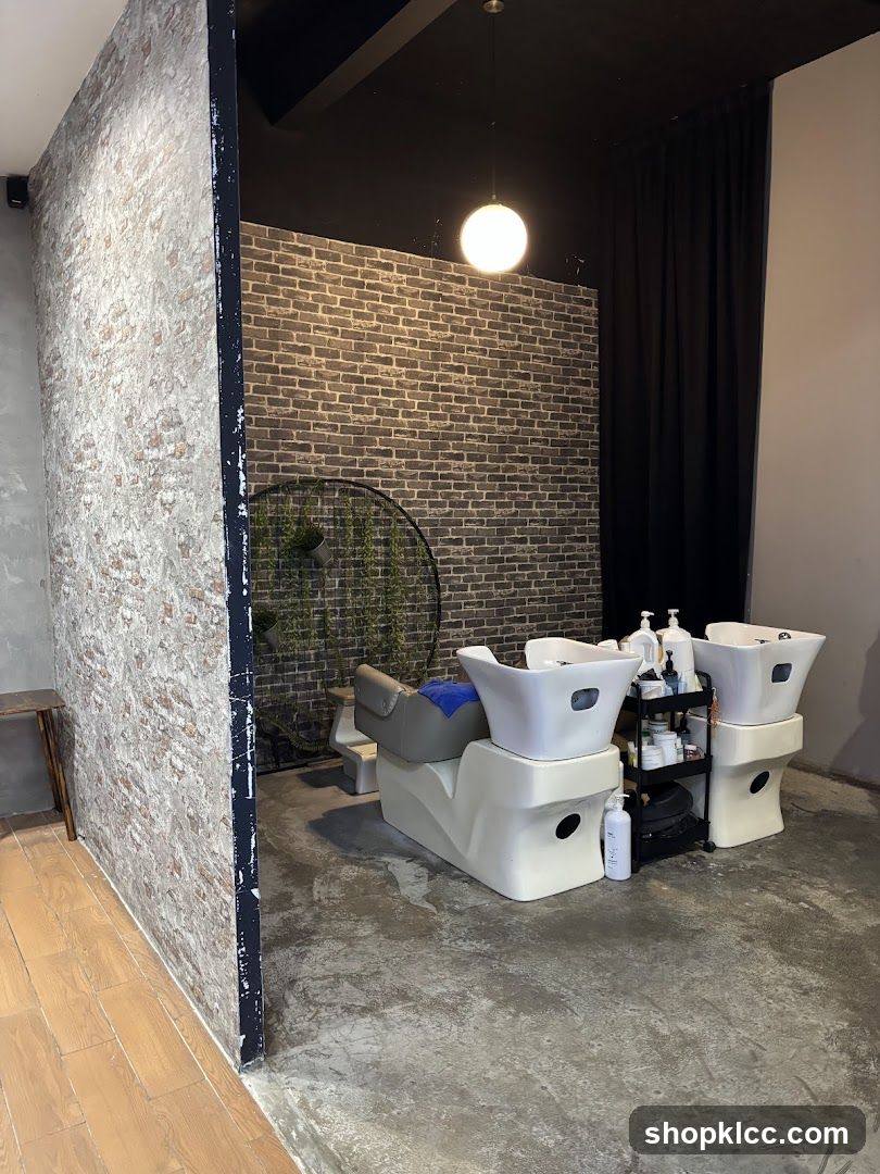 Hair Salon Washing Stations