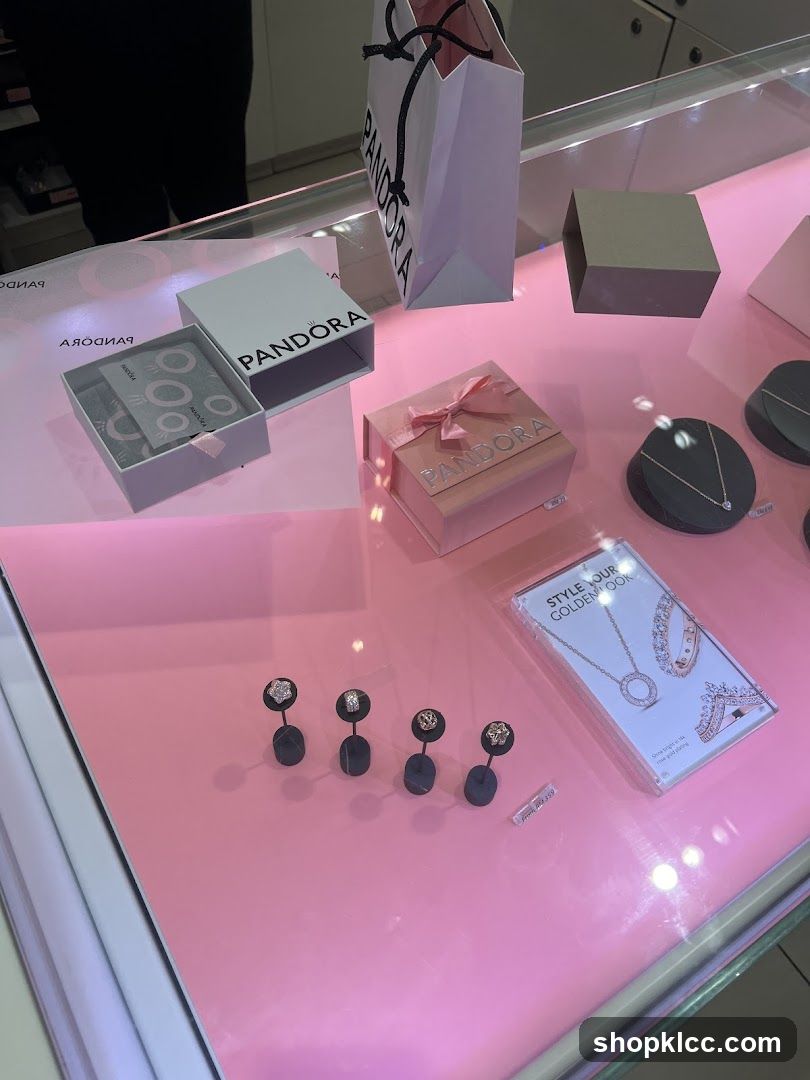 Pandora Jewelry Display
