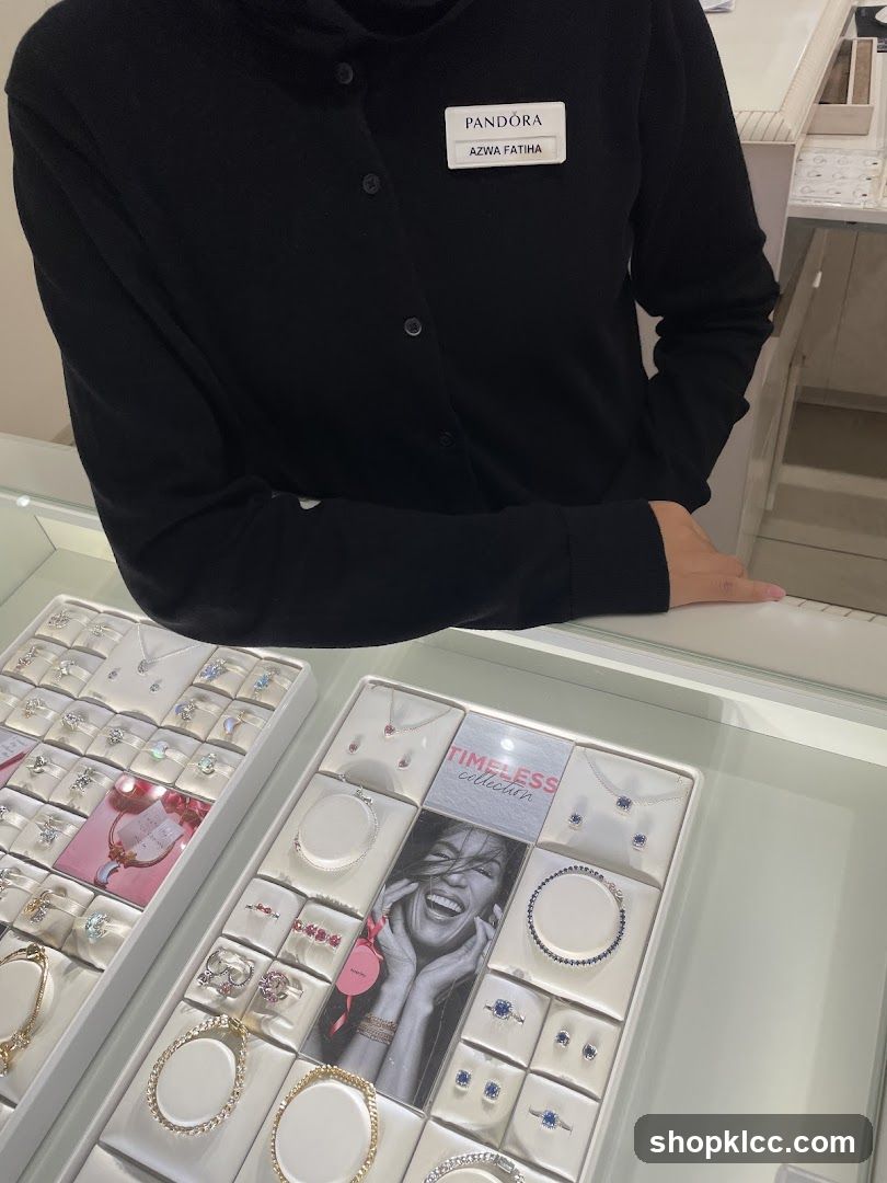 Pandora Jewelry Display