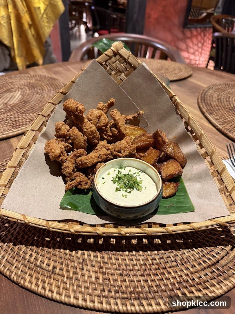 Fried Calamari with Dip