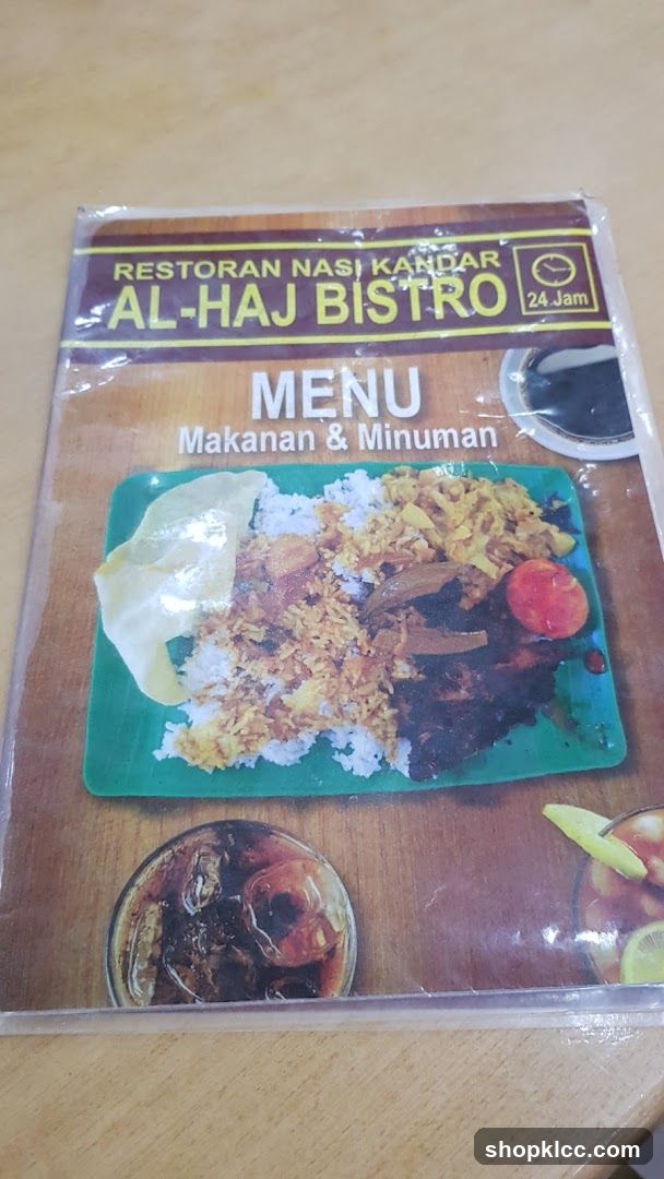Al-Haj Bistro Menu