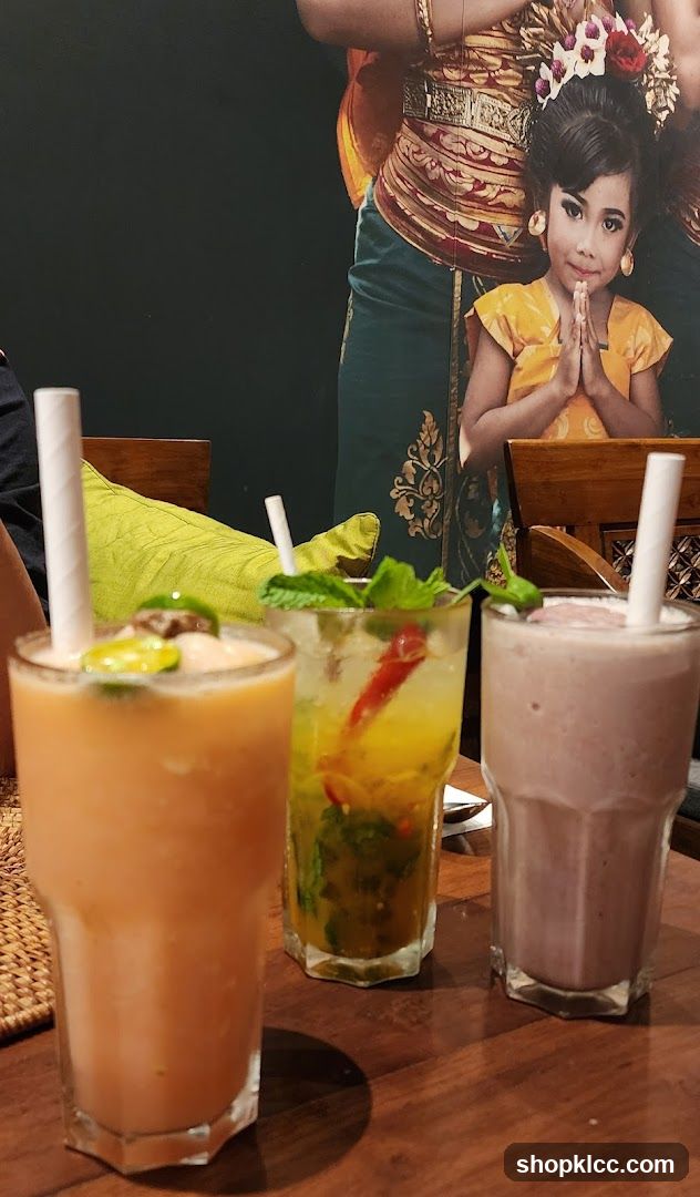 Three Drinks on a Table