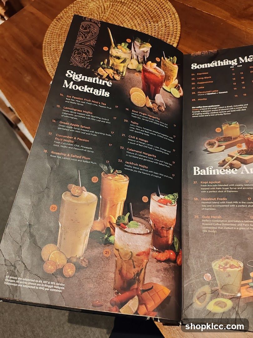 Signature Mocktails