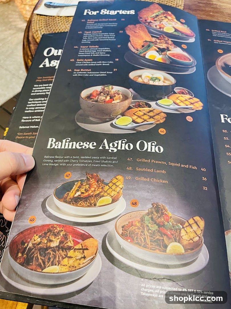 Balinese Aglio Olio