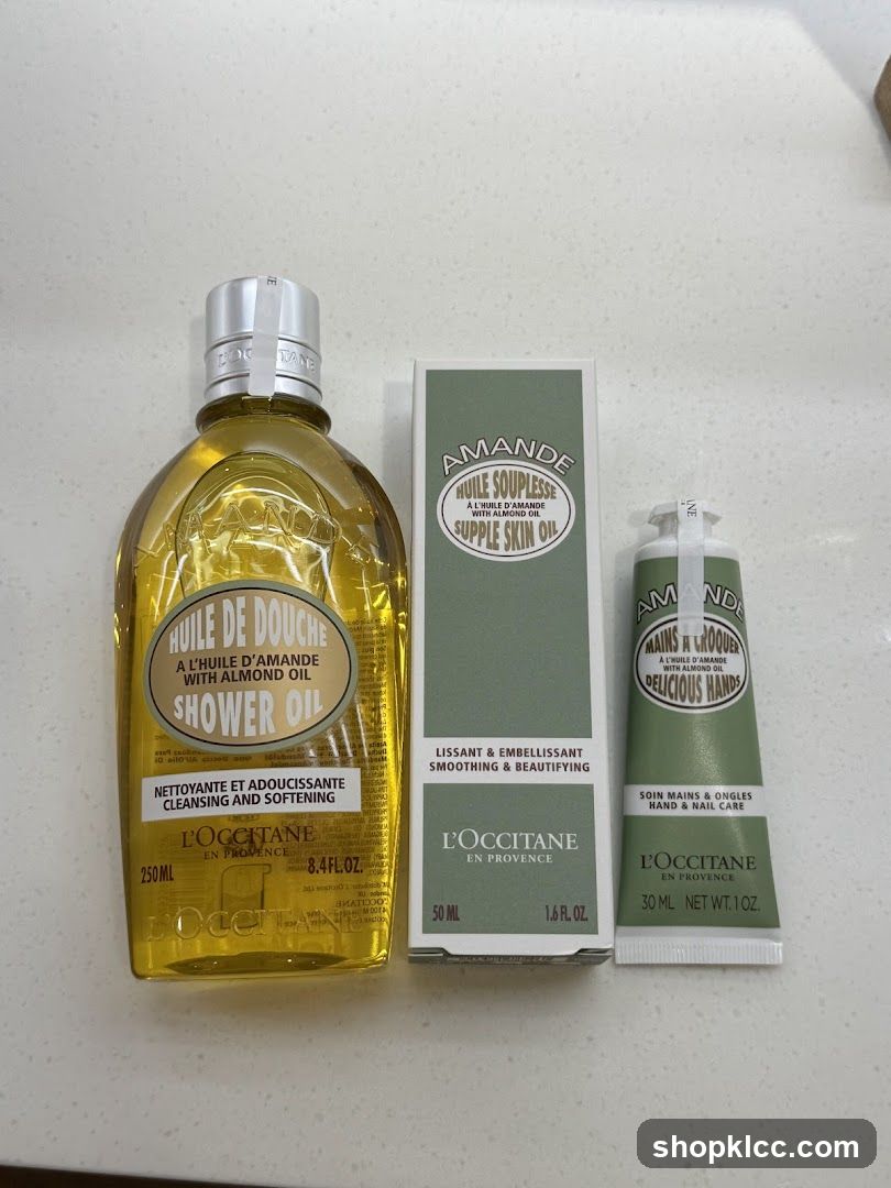 L'Occitane Almond Oil Products