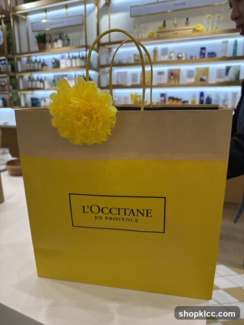 L'Occitane Shopping Bag