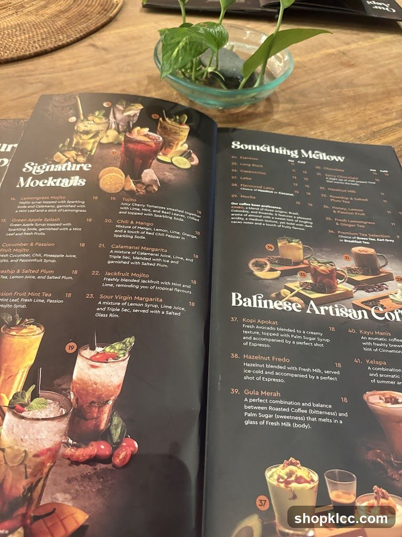 Signature Mocktails