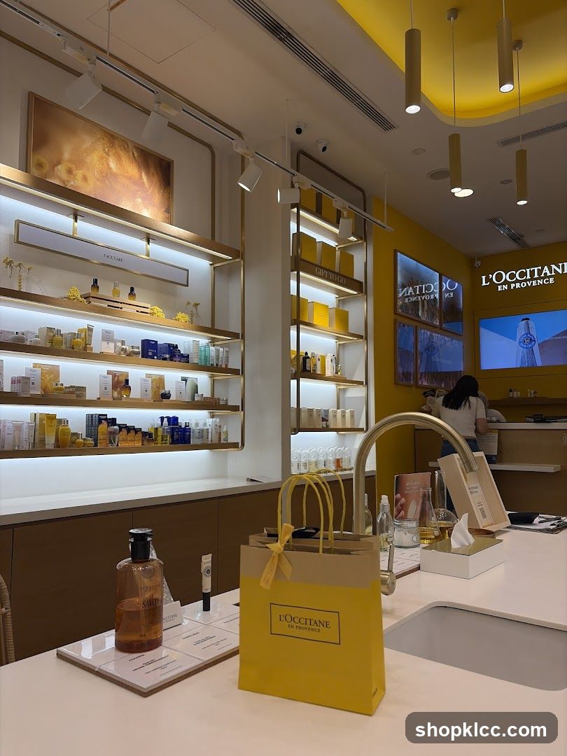 L'Occitane Store Interior